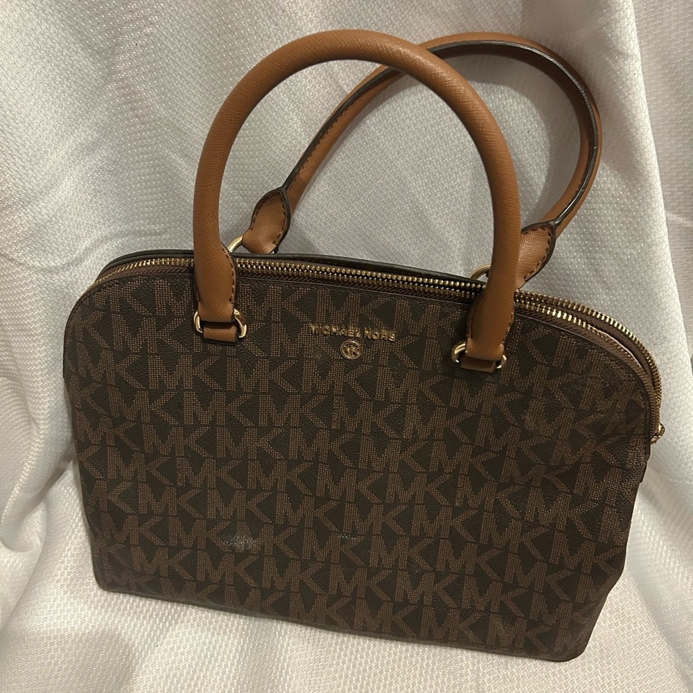 Michael Kors Brown Monogram Handbag